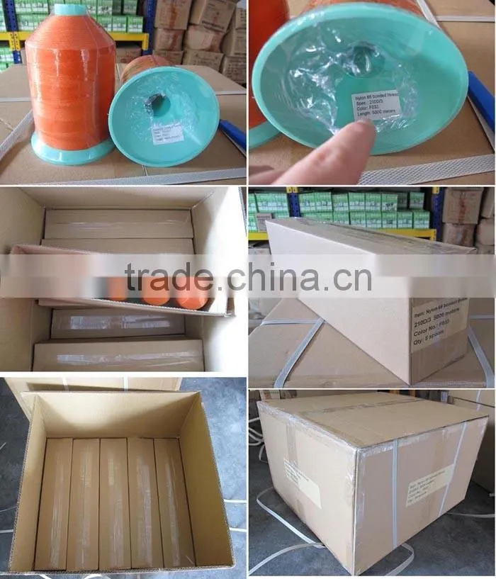 420d/3 nylon 6 bonded sewing thread