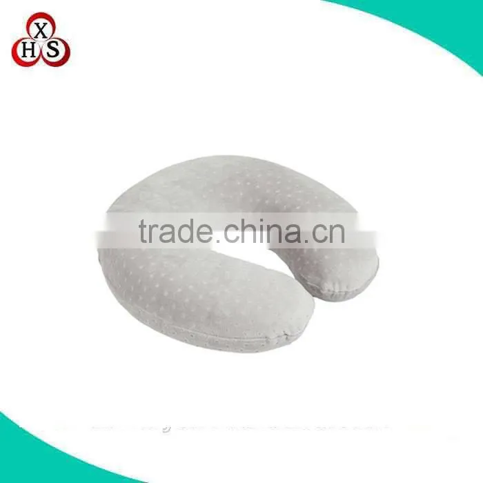 2015 latest wholesale plush memory foam travel pillow