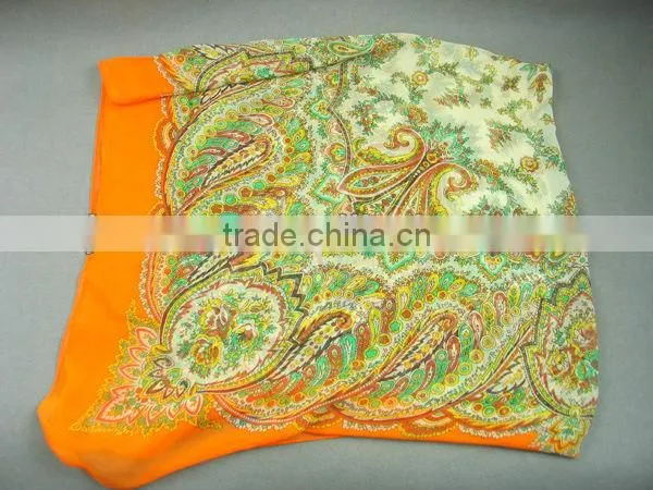 blue and yellow scarf cheap 2014 fashion scarf