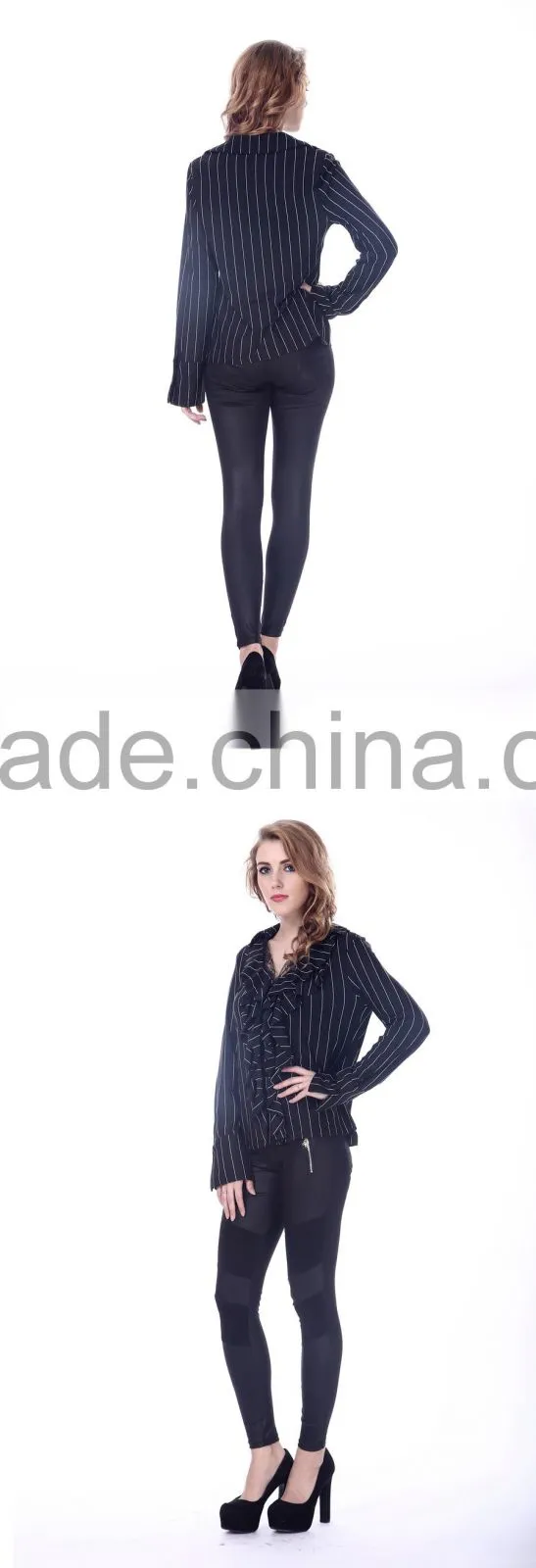 Promotional elegant women lady formal blouse