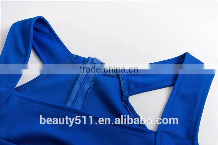 Hot Sale Women Latest Fashion Irregular Strips Casual Beach Dress SD29
