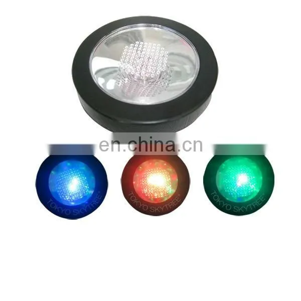 led coaster with print for bottle or glass