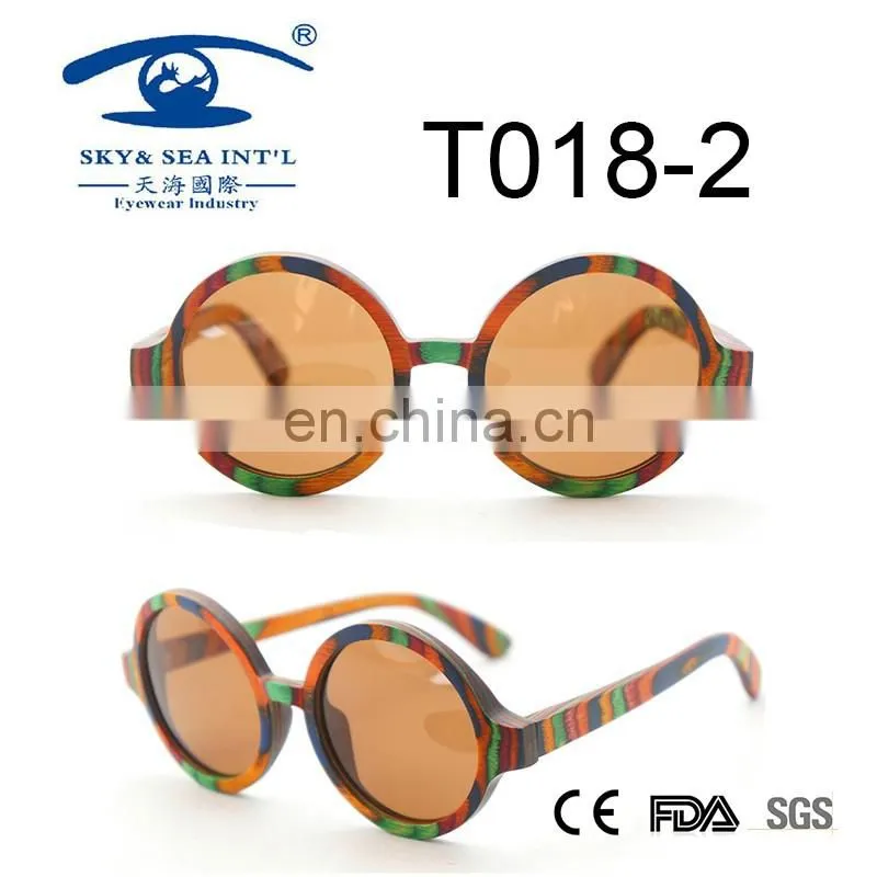 2017hot sale spring new style wooden sunglasses