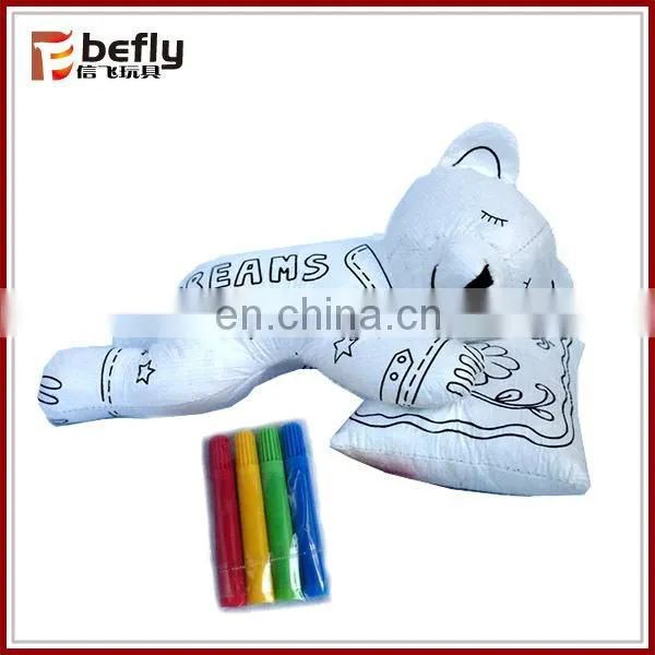 Children drawing toy cartoon doll