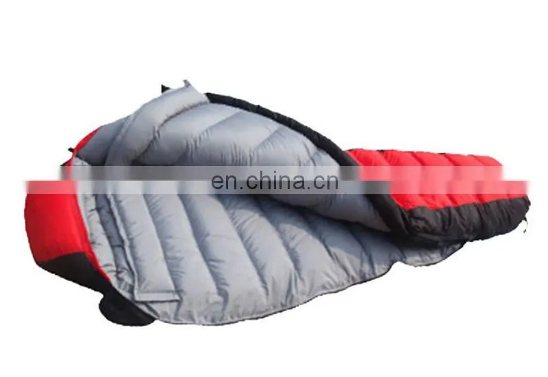 Factory offer duck down mummy sleeping bag