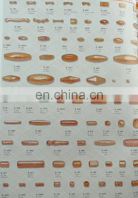 high quality new design popular hand style clinquant beads