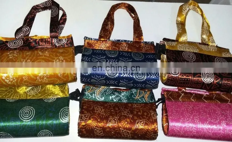 Excellect Handmade Quality factory market manufactor most popular satin Lady fashion clutch and wallets Evening Bags