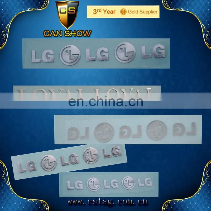 CD pattern metal stickers