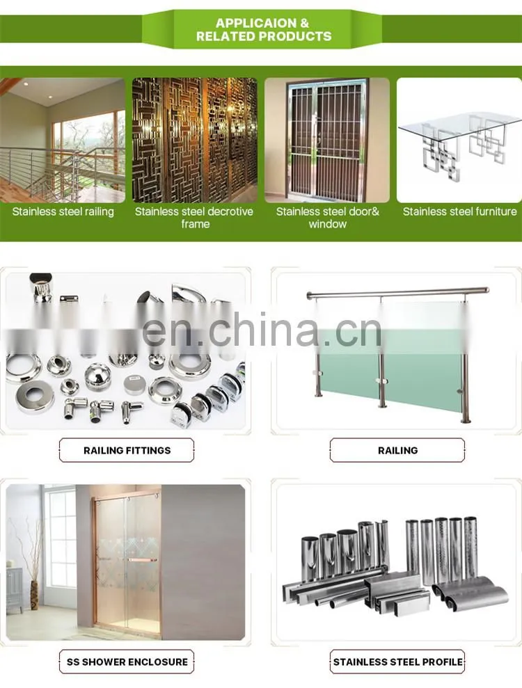 Modern Decoration Fashion Stainless Steel Crystal Baluster