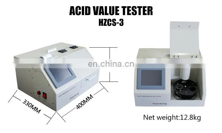 transformer oil pH tester Kit astm d974 oil Acidity Testing equipment acid value test kit