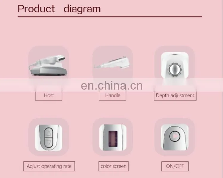 Hello Skin Ultrasound Skin Lifting Anti-Ageing Wrinkle Removal Facial Care