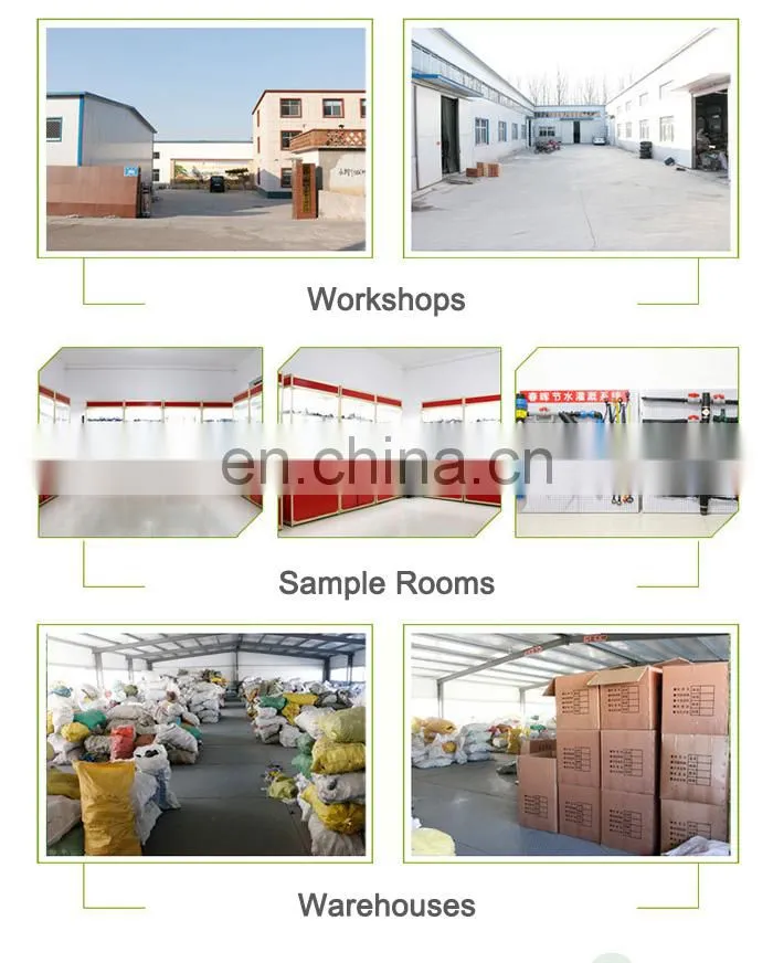 China plastic 4 holes automatic adjustable atomizing water sprinkler agriculture irrigation