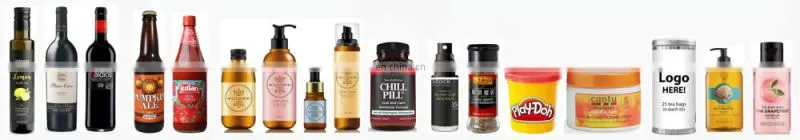 Automatic Flat Oval Labeling Machine Square Bottles Different Sides