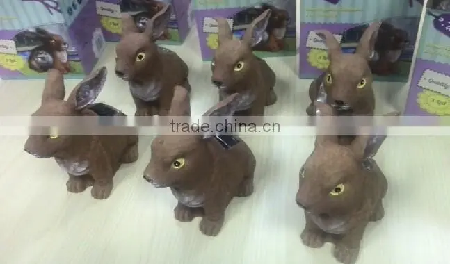 Solar power rechargable rabbit LED lights