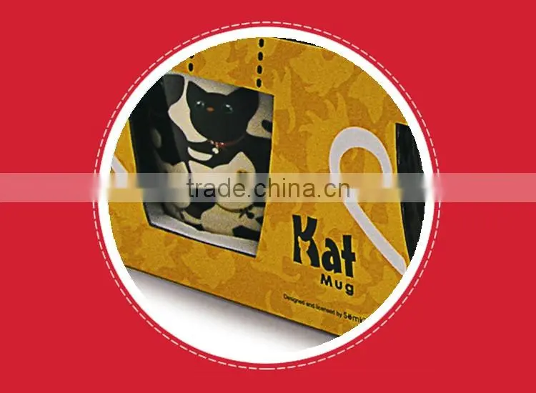 China factory wholesale cat sublimation porcelain ceramic mug for gifts
