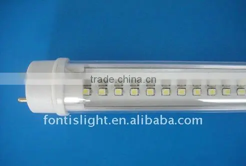 100lm/W T8 LED fluorescent tube light