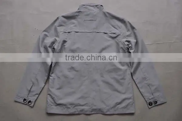 garment factory mens plain windbreaker jacket