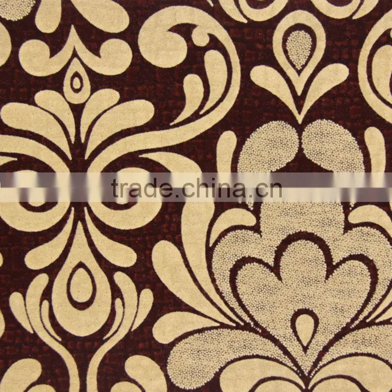 zhejiang manufacturer flock fabric sofa cover fabric