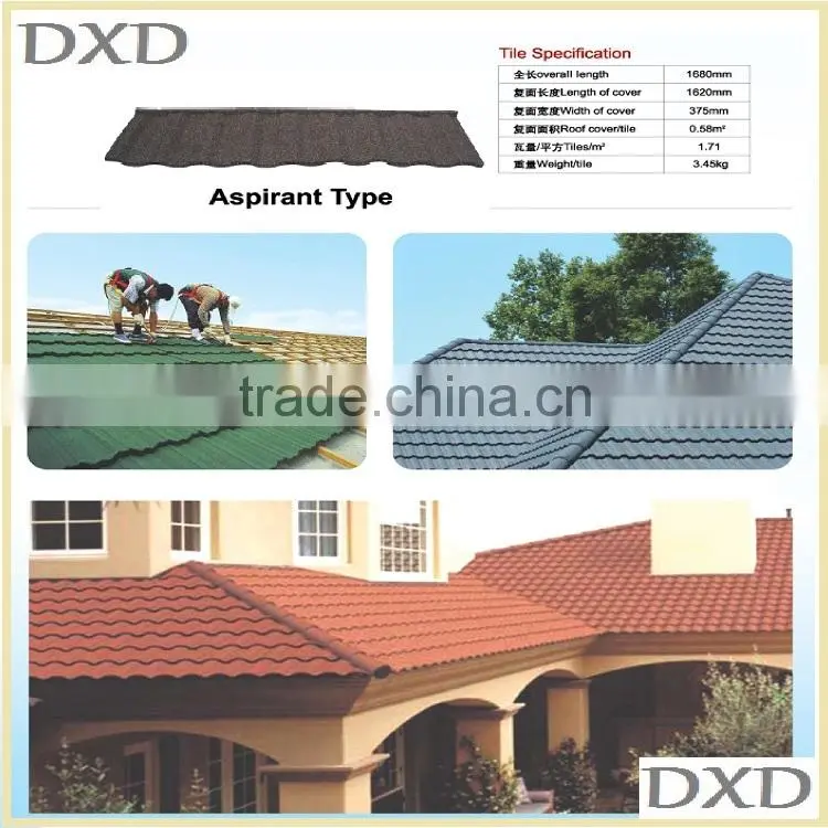 Stone Coated Steel Roof Tile