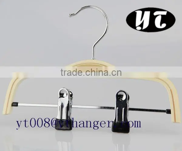 used wood pants hanger fashion clothes plywood hanger