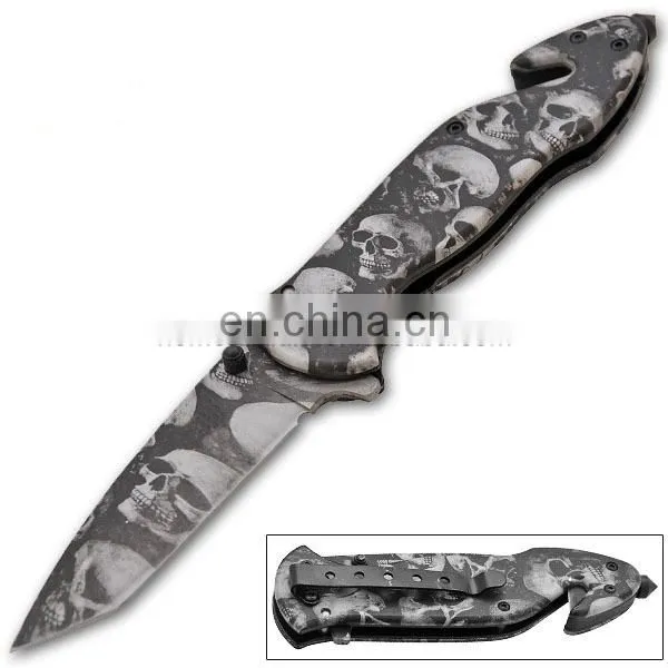 8.5"Series Glass Breaker FireFighter Rescue Survival knife