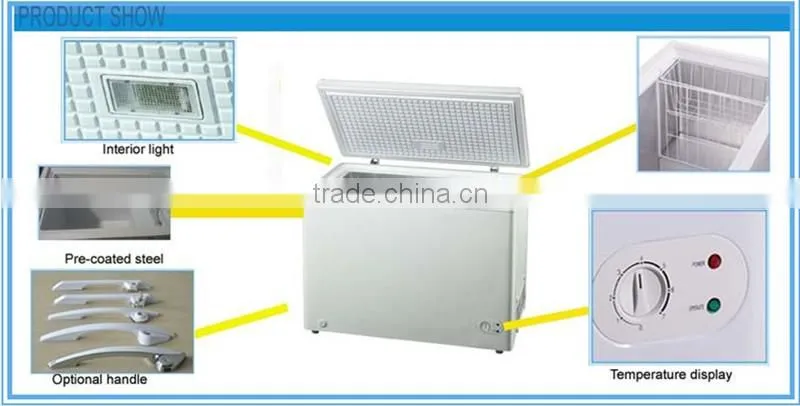 Chest chiller freezer portable chest fridge freezer