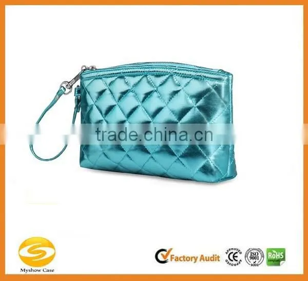 Deluxe soft pu leather travel organizer makeup bag,beauty soft vanity case,professional beauty box makeup vanity case