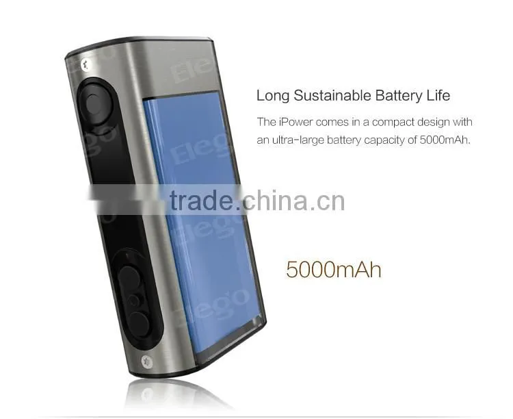 Alibaba china best selling authentic eleaf ipower 80w kit with wolesale price