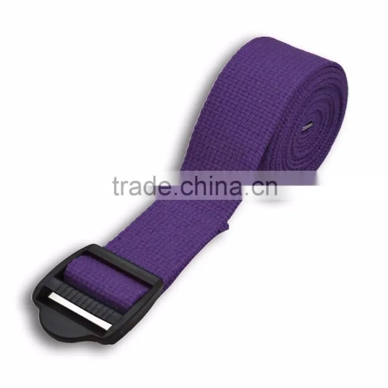 Cotton Yoga Strap With D Type Ring