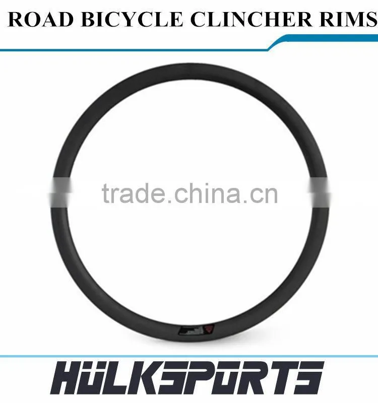 Road bicycle wheel rims 700c 38mm profile 25mm width carbon road bike clincher wheel rims carbon clincher wheel bike rims