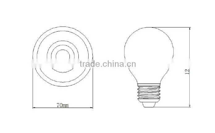 2015 new dimminble color changable rechargeable bluetooth led bulb for smart home with APP