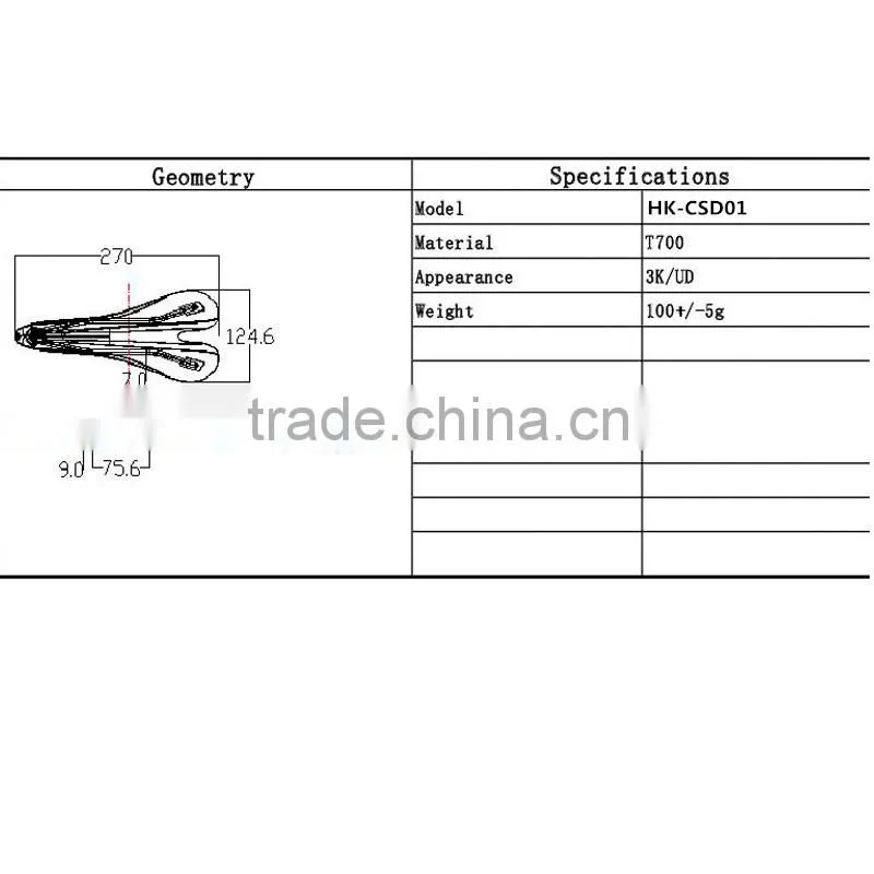 New arrival original brand Sports Carbon Bicycle Sadles For Men and Women Road and Mountain Bike Saddles Bike Seats