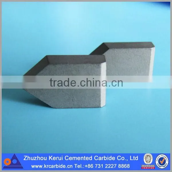 Original quality T5K10/T15K6/BK8 hard metal carbide plate for lathe cutting tools from Zhuzhou Kerui