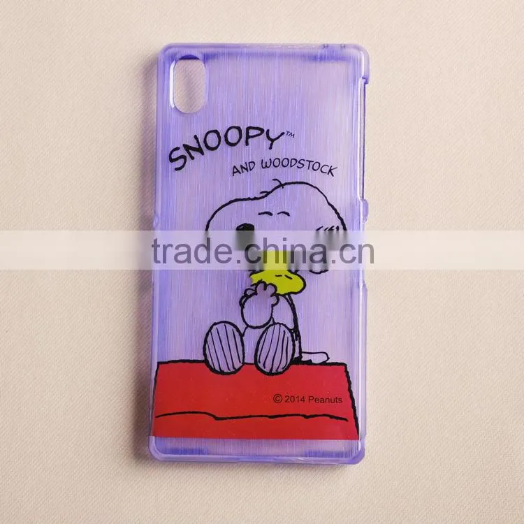 2015 Guangzhou factory drawbench water transfer TPU phone case for Sony Z2