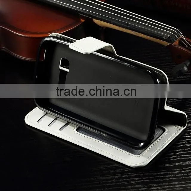 Luxury wallet stand leather case flip cover For Alcatel One Touch Pop C7 case C5 C3 Idol mini 4033 5036 6012 7040