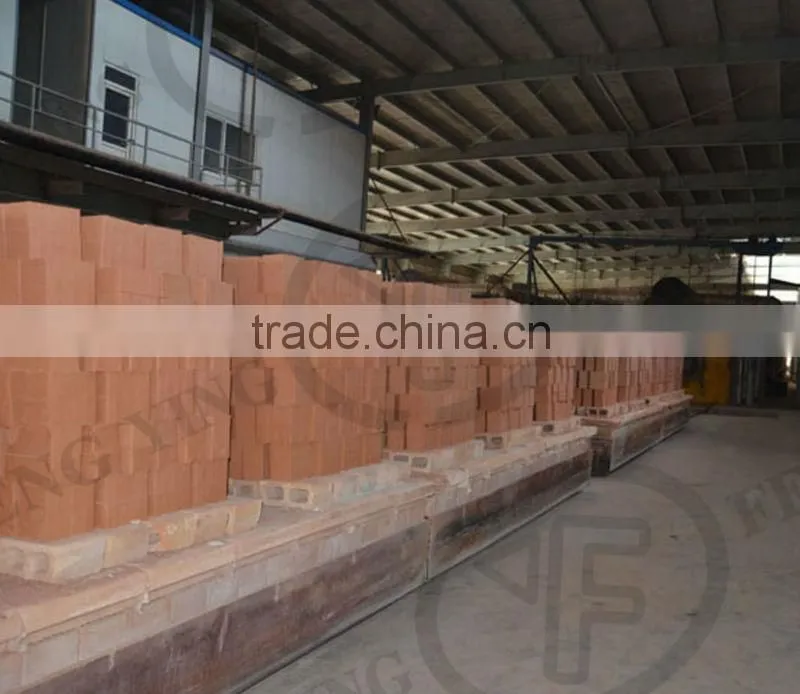 Fuel coal fired clay brick tunnel kiln