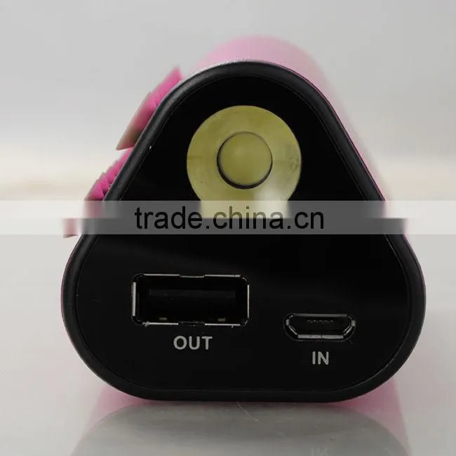 5v Trilateral+Cupula 6000/6600/7800/8400mAh high capacity external power bank portable battery charger for smartphone/ipad