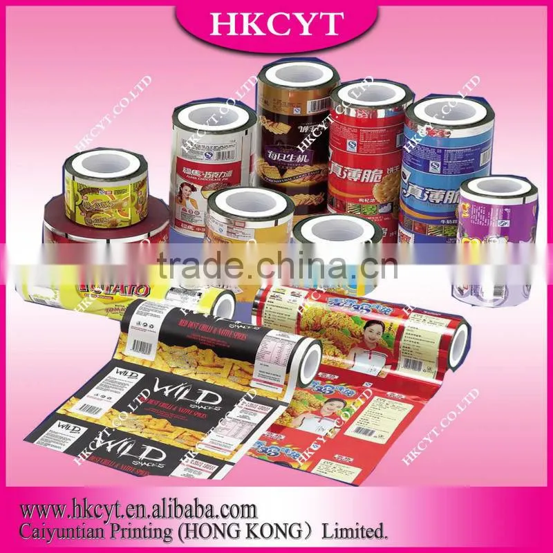 Non toxic plastic packaging bag for fish food