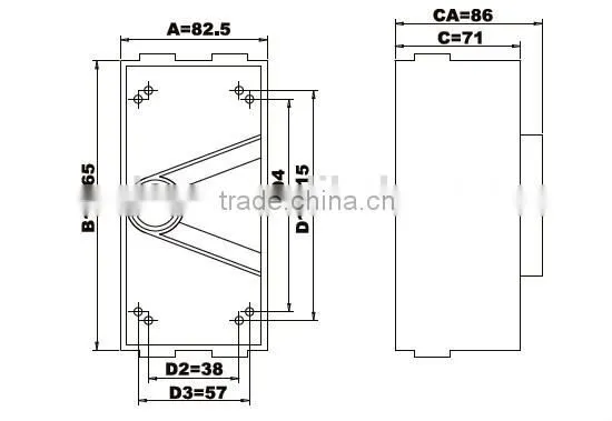 Salzer enclosed Isolator switch IP66