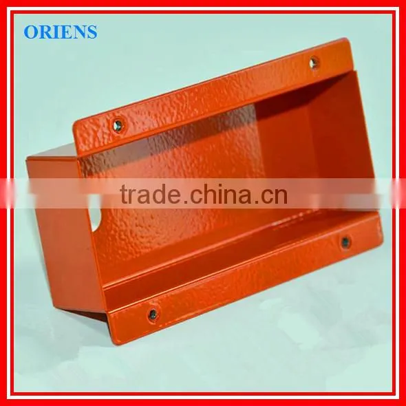 sheet metal cuting process box shell, electric component cover