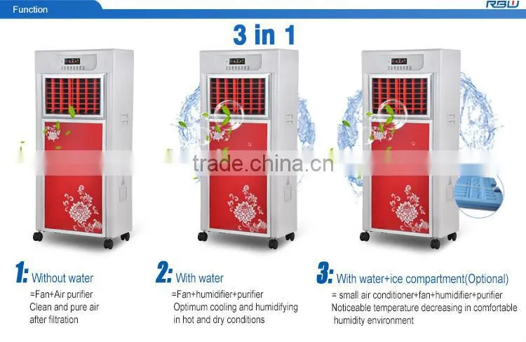 Eco-Friendly Standing Room Water Air Cooler Fan