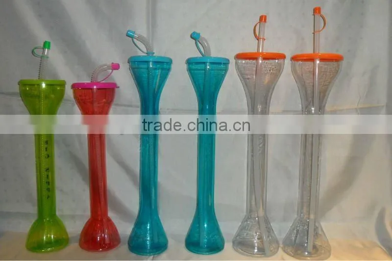 light up yard glass - 600ml for promotional now