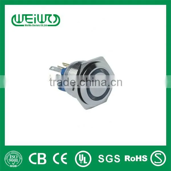 A22-E-11D illuminated mechanical momentary push button switch