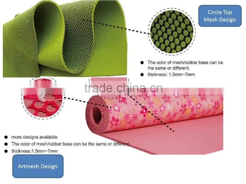 ECO Friendly Yoga Mat ECO Yoga Mat Natural Rubber Travel Yoga Mat