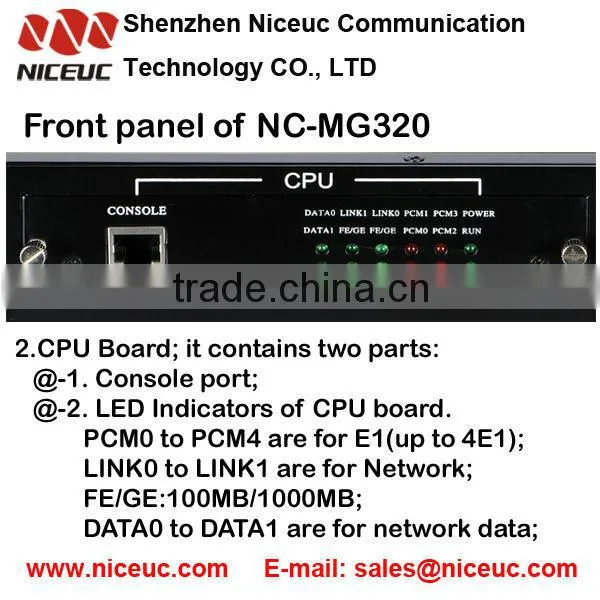 VoIP Gateway IAD with 16, 24, 32 ports fxs for SIP pbx