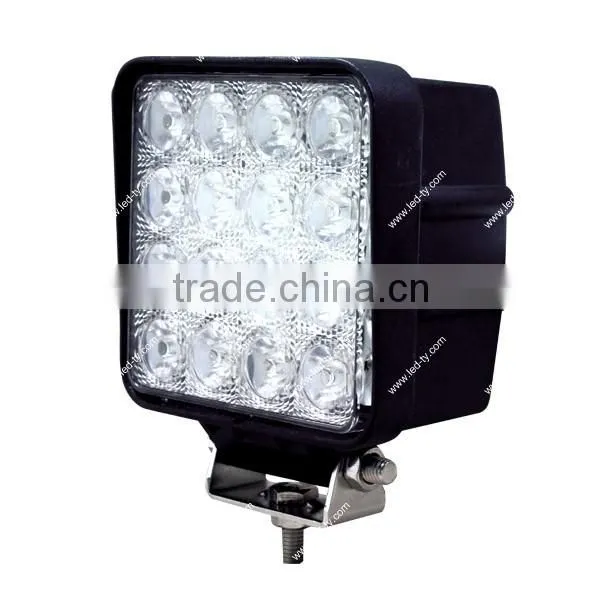 48W LED Driving Light LED Offroad Light for Off Road 4x4 Jeep, Truck, LED Work Light for ATV Mining Vehicles