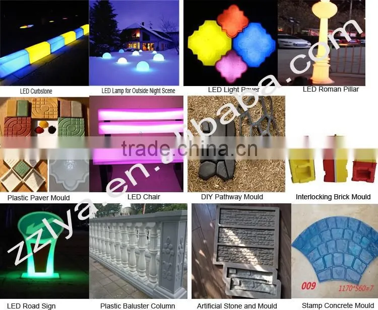 2016 superior quality new rubber brick wall silicone mould old brick stone mold