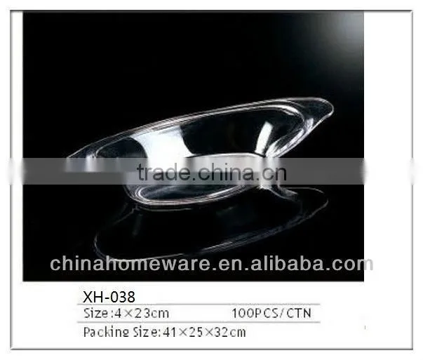 Clear Acrylic salad bowl