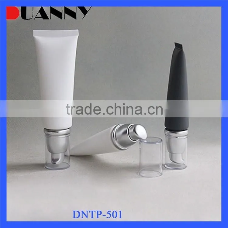 Packaging Cosmetics Plastic Containers Empty Round Tube