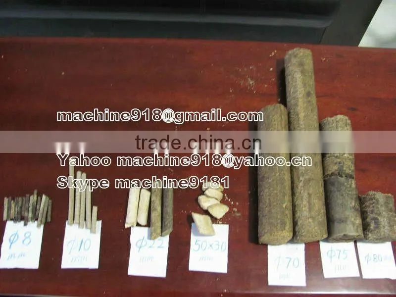 automatic straw briquette pressing machine
